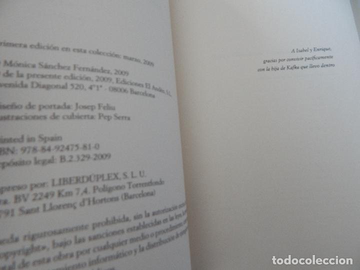Libros: La hija de Kafka - M&oacute;nica S&aacute;nchez, 2009 - Foto 5