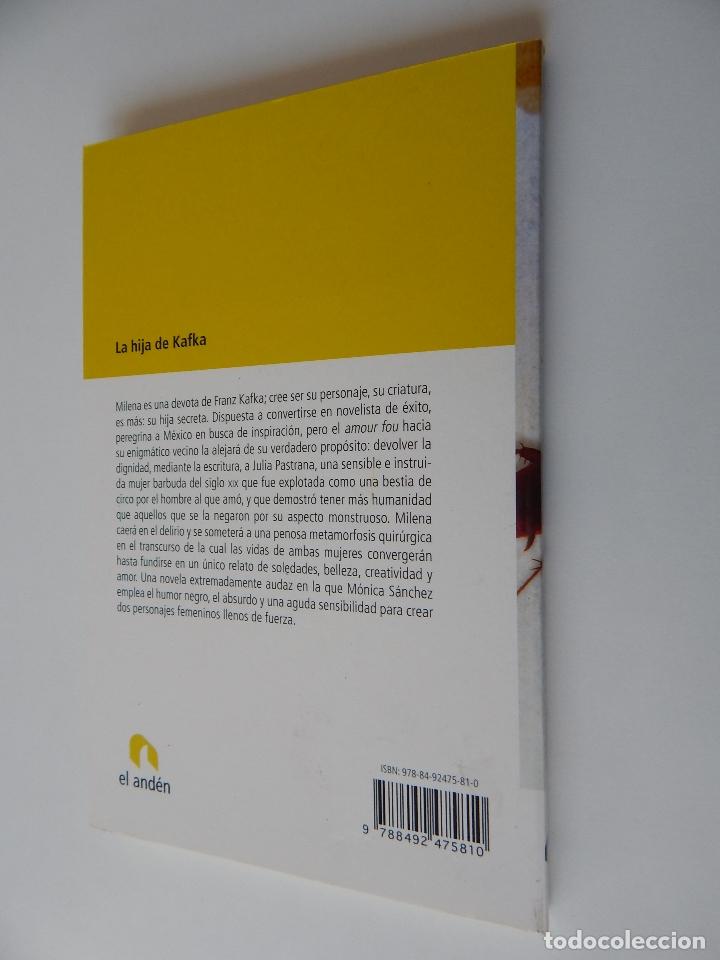 Libros: La hija de Kafka - M&oacute;nica S&aacute;nchez, 2009 - Foto 2