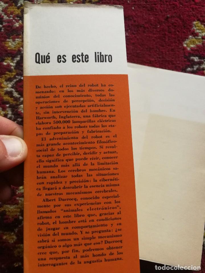 Libros: LA ERA DE LOS ROBOTS - ALBERT DUCROCQ, FABRIL EDITORA, 1959. - Foto 2