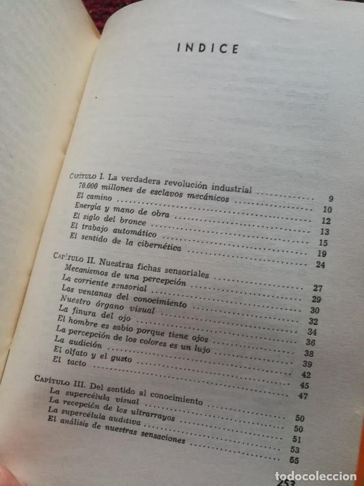 Libros: LA ERA DE LOS ROBOTS - ALBERT DUCROCQ, FABRIL EDITORA, 1959. - Foto 7