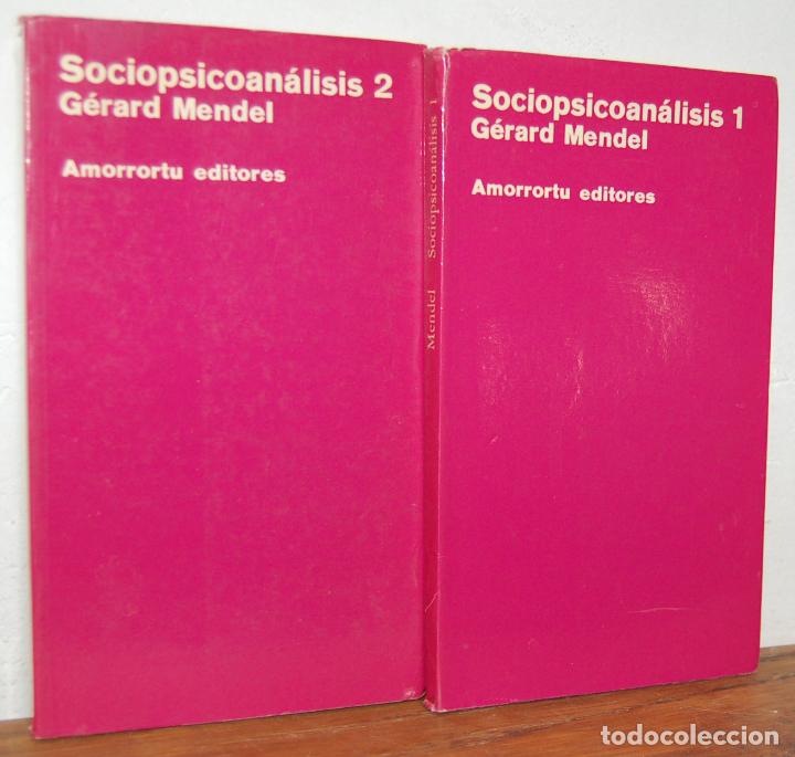 Libros: SOCIOPSICOAN&Aacute;LISIS, I y II - G&Eacute;RARD MENDEL - Foto 1