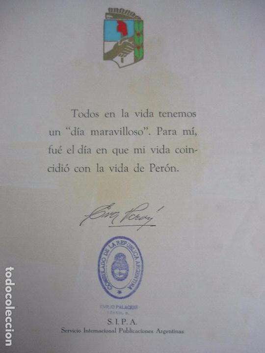 Libros: EVA PERON. LIBRO CON EL SELLO DEL CONSUL GENERAL EN ESPA&Ntilde;A EMILIO PALACIOS. - Foto 19