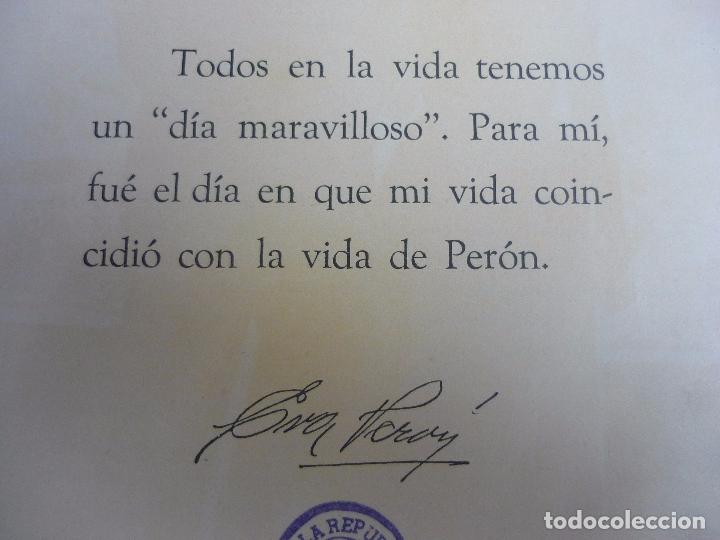 Libros: EVA PERON. LIBRO CON EL SELLO DEL CONSUL GENERAL EN ESPA&Ntilde;A EMILIO PALACIOS. - Foto 20