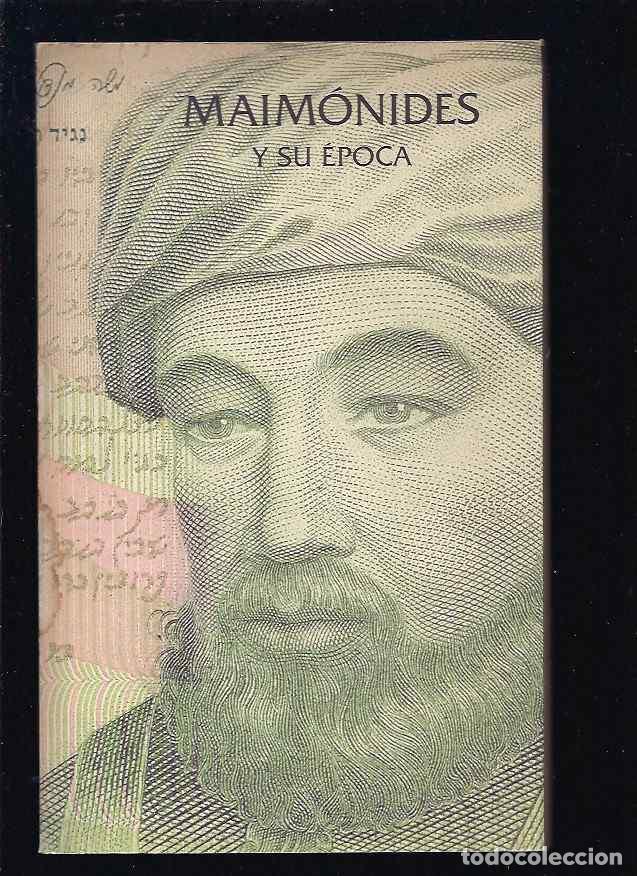 Libros: MAIMONIDES Y SU EPOCA - VARIOS - Foto 2