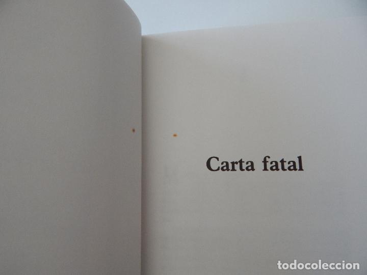 Libros: Carta fatal - Xabier Gere&ntilde;o - Foto 5
