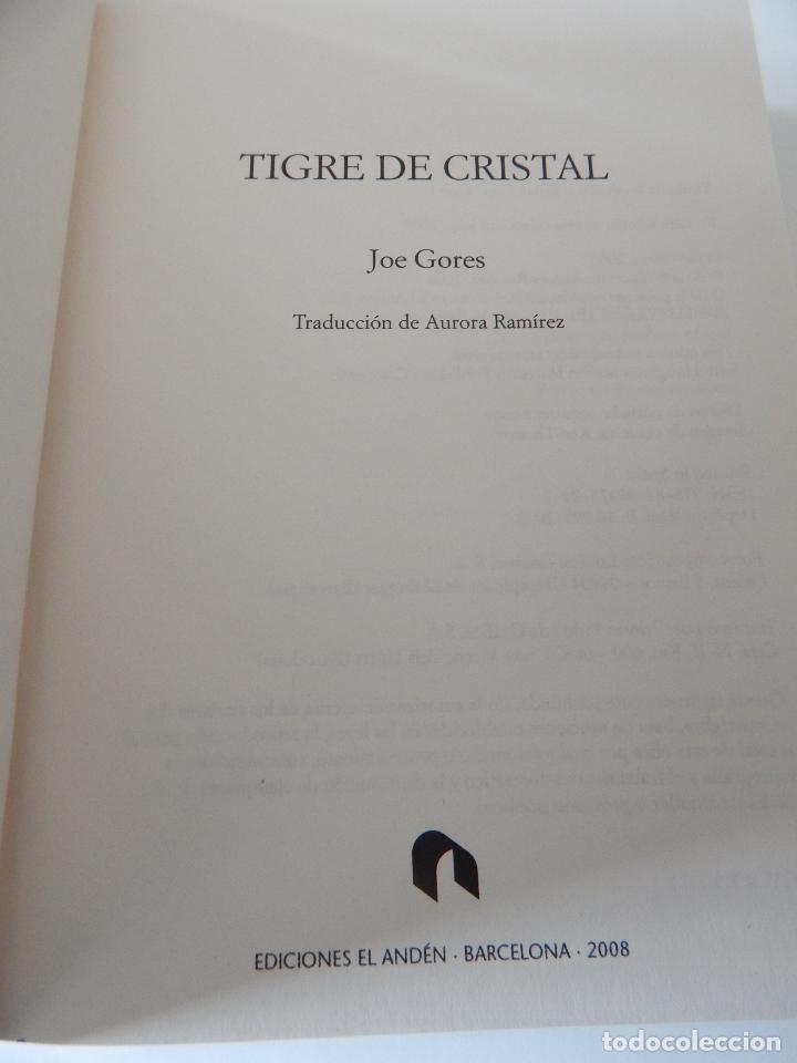 Libros: Tigre de cristal - Joe Gores - Foto 5