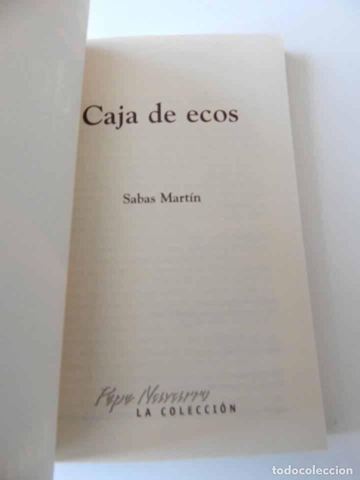 Libros: Caja de ecos - Sabas Mart&iacute;n - Foto 5