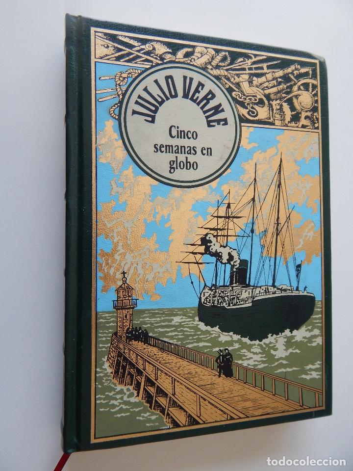Libros: Cinco semanas en globo - Julio Verne - Foto 1