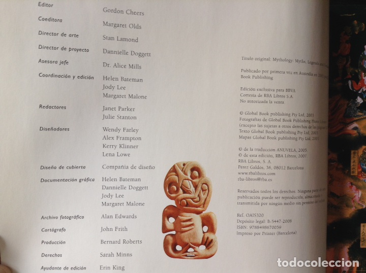 Libros: Mitolog&iacute;a. Mitos y leyendas del mundo - Foto 5