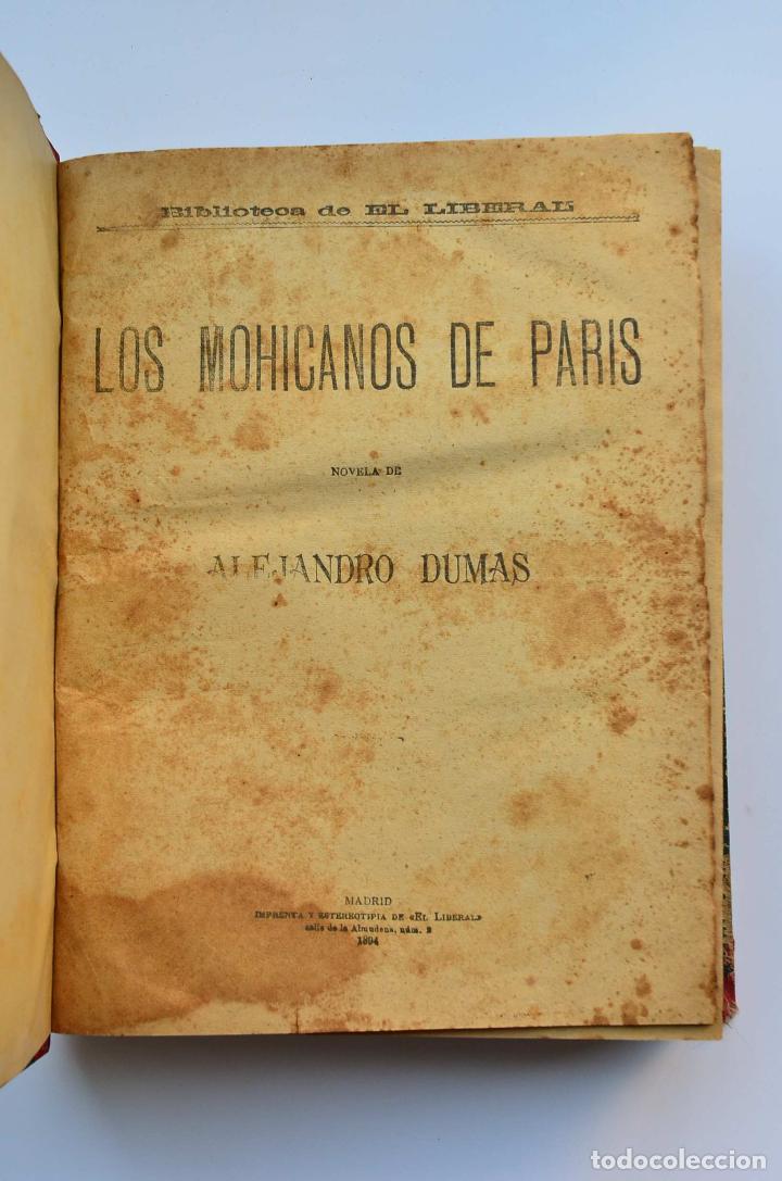 Libros: los mohicanos de Par&iacute;s - DUMAS, Alexandre - Foto 3