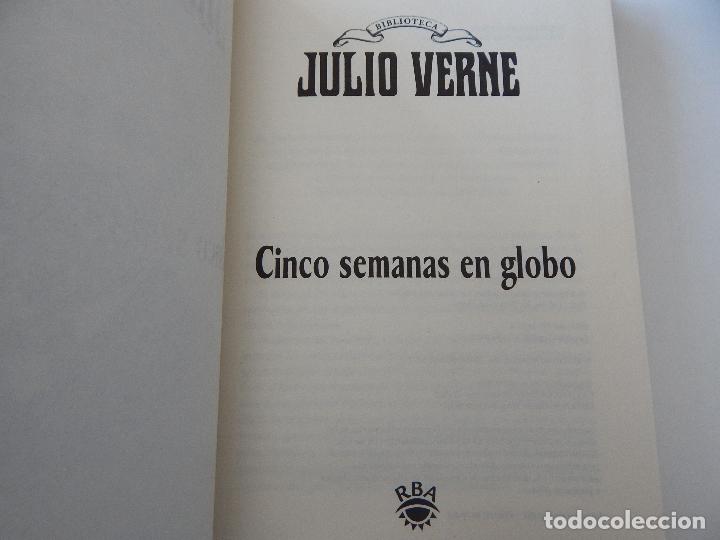 Libros: Cinco semanas en globo - Julio Verne - Foto 7