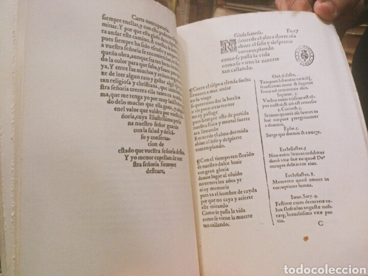 Libros: Coplas. Edici&oacute;n facsimilar. - MANRIQUE, Jorge. - Foto 2