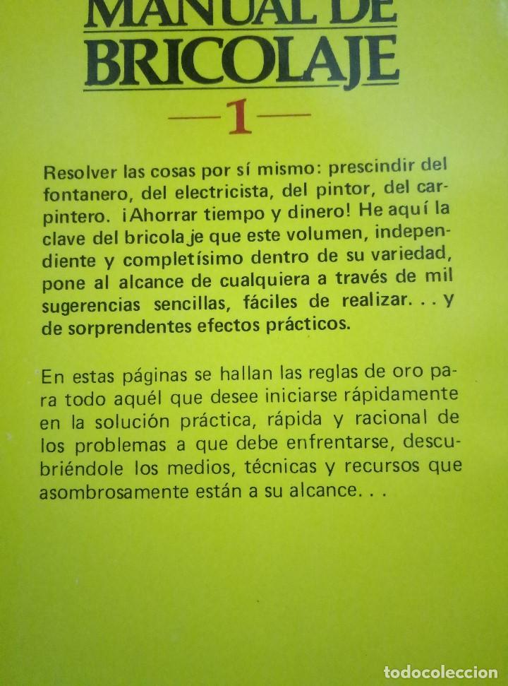 Libros: MANUAL DE BRICOLAJE - SANTIAGO PEY - Foto 2