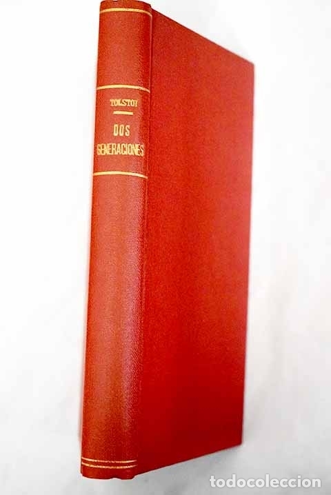 Libros: Dos generaciones.- Tolstoi, Leon - Foto 1