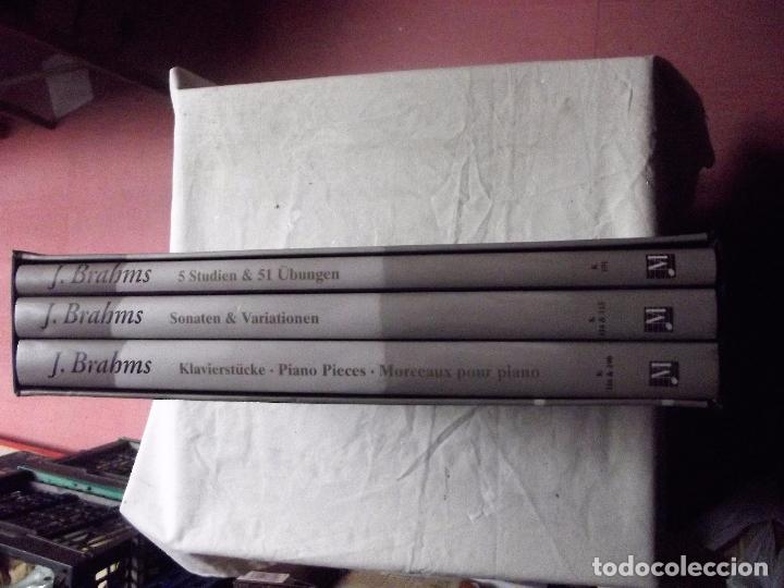 Libros: J. BRAHMS 3 TOMOS EN ESTUCHE - Foto 2