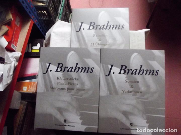 Libros: J. BRAHMS 3 TOMOS EN ESTUCHE - Foto 3