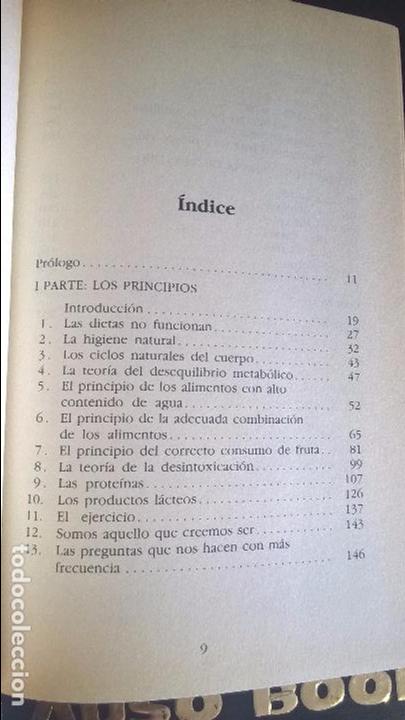 Libros: LA ANTIDIETA. HARVEY Y MARILIN DIAMOND. - Foto 2