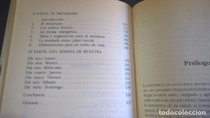 Libros: LA ANTIDIETA. HARVEY Y MARILIN DIAMOND. - Foto 3