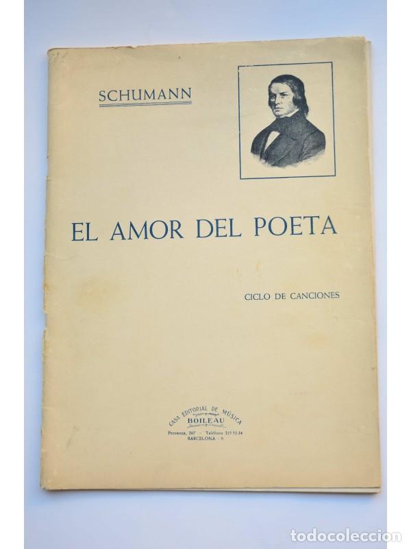Libros: El amor del poeta - SCHUMANN, Robert - Foto 1