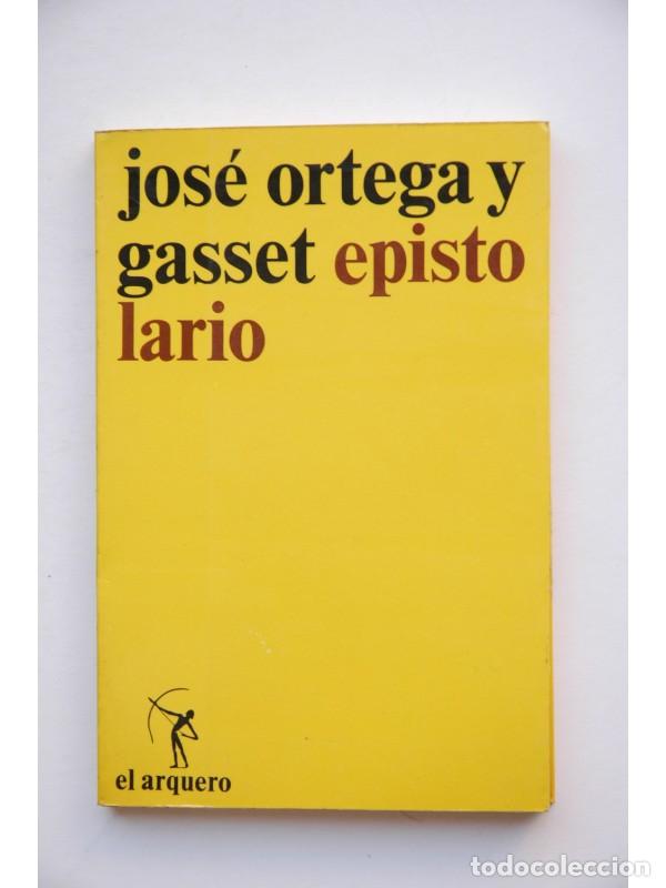 Libros: Epistolario - ORTEGA Y GASSET, Jos&eacute; - Foto 1