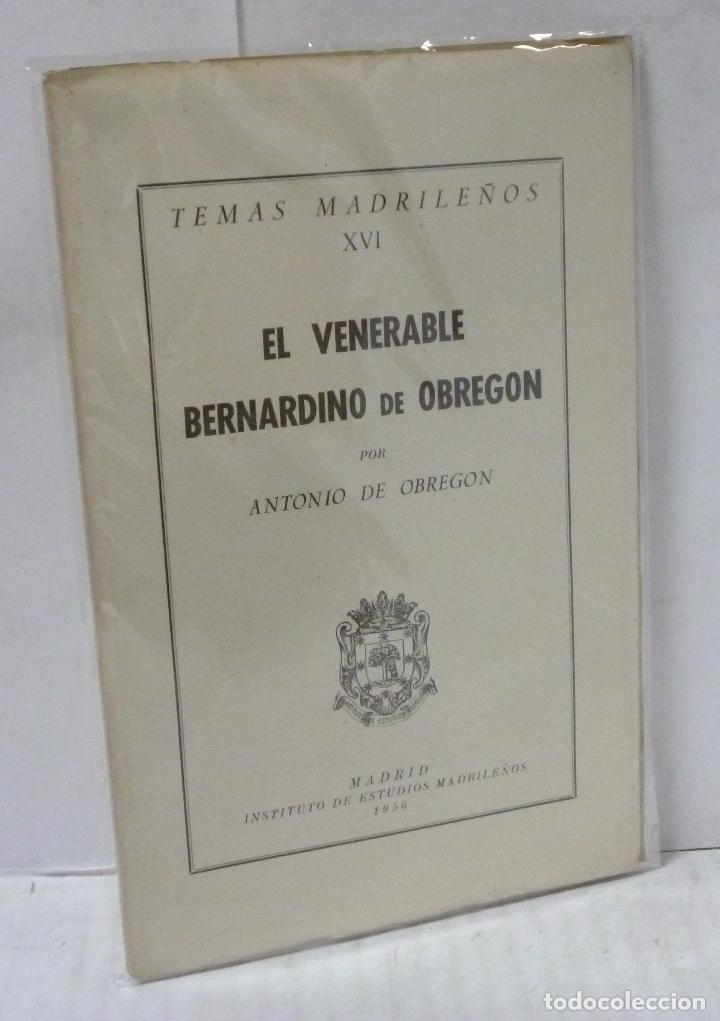 Libros: EL VENERABLE BERNANRDINO DE OBREGON - Obregon, Antonio de - Foto 1