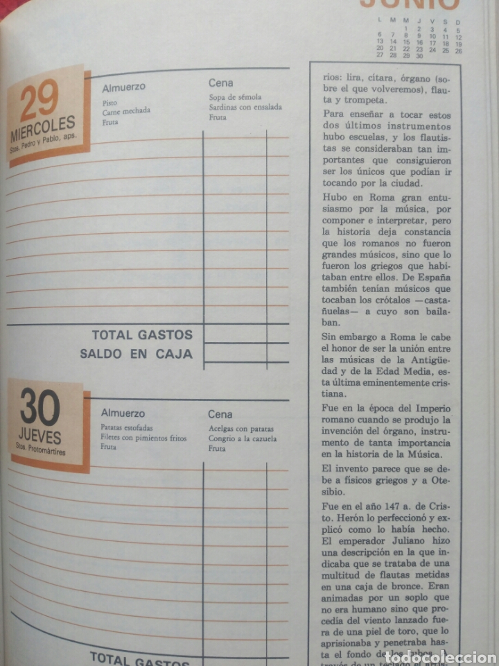 Libros: Agenda del ama de casa 1983 - Foto 3