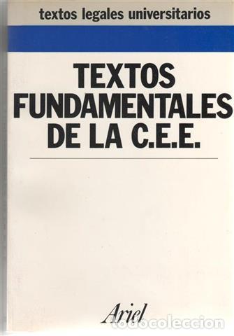Libros: Textos fundamentales de la CEE - VV.AA - Foto 1