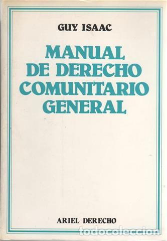 Libros: Manual de derecho comunitario general - Isaac, Guy - Foto 1