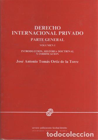 Libros: Derecho internacional privado. Parte general.T.1.Introducci&oacute;n. Historia doctrinal y Codificaci&oacute;n. - - Foto 1