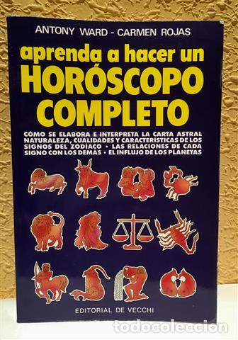 books: Aprenda a hacer un hor&oacute;scopo completo - Ward, Anthony y Rojas, Carmen