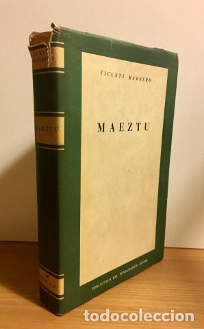 Libros: MAEZTU. - MARRERO, Vicente - Foto 1