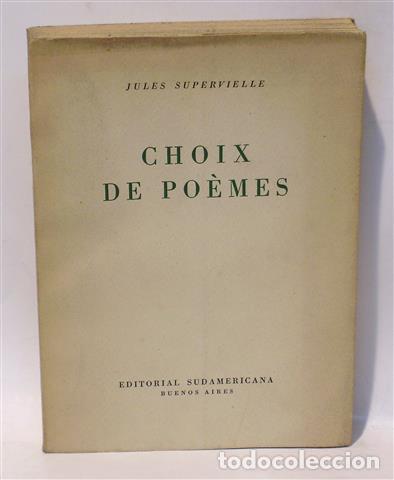Libros: CHOIX DE PO&Egrave;MES - SUPERVIELLE, Jules - Foto 1