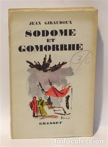 Libros: SODOME ET GOMORRHE - GIRAUDOUX, Jean - Foto 1