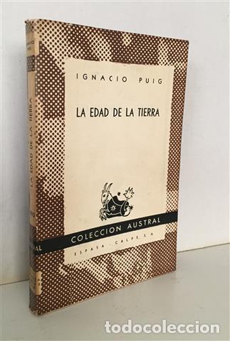 Libros: LA EDAD DE LA TIERRA - PUIG,Ignacio. - Foto 1