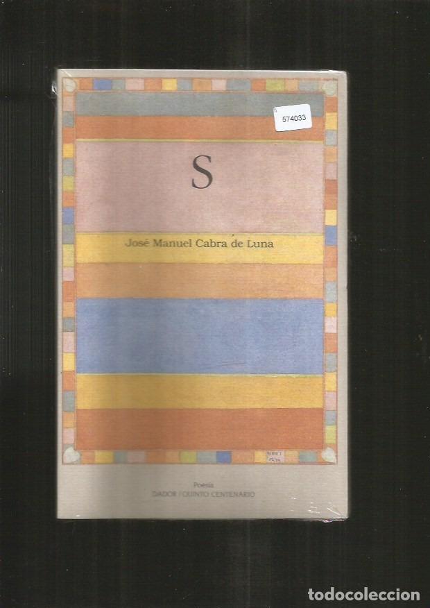 Libros: S - CABRA DE LUNA, JOSE MANUEL - Foto 2