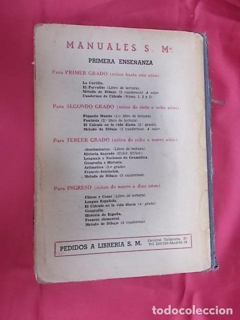 Libros: CHICOS Y COSAS. LECTURAS PARA 3&ordm; Y 4&ordm; GRADOS. EDICIONES S.M. 1961 - Foto 11
