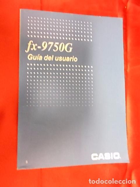 Libros: FX - 9750G. GUIA DEL USUARIO. CASIO - Foto 1