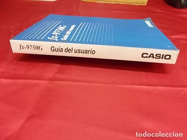 Libros: FX - 9750G. GUIA DEL USUARIO. CASIO - Foto 4