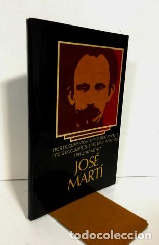 Libros: Tres Documentos - MART&Iacute;, Jos&eacute; - Foto 1