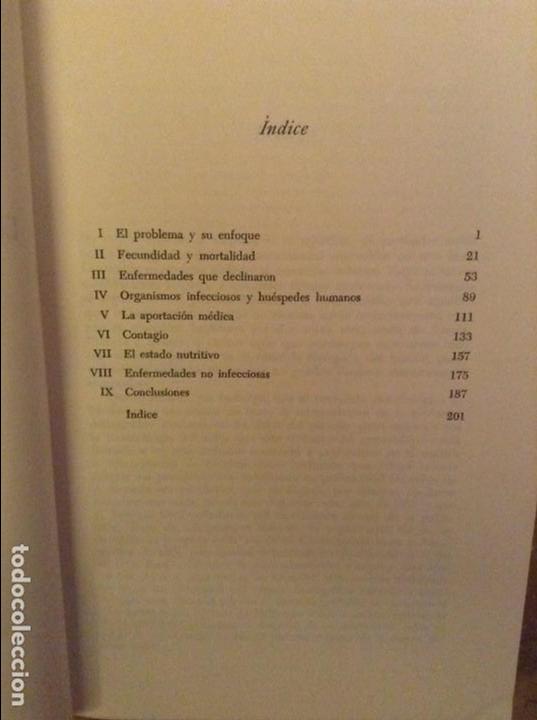 Libros: EL CRECIMIENTO MODERNO DE LA POBLACION (THOMAS MCKEOWN) - Foto 3