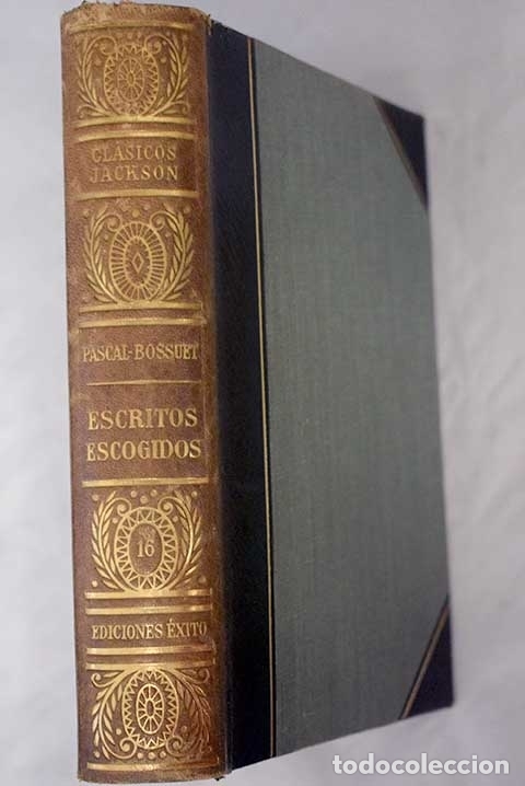 Libros: Pascal y Bossuet: escritos escogidos.- Pascal, Blaise - Foto 1