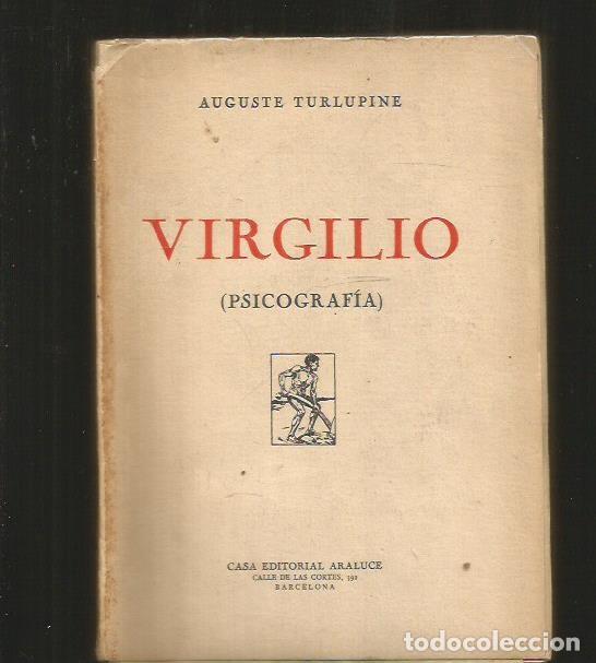 Libros: VIRGILIO (PSICOGRAFIA) - TURLUPINE, AUGUSTE - Foto 1