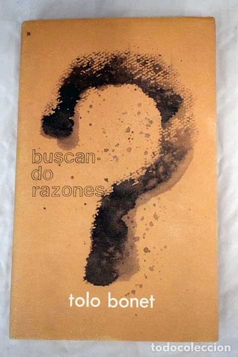 Libros: Buscando razones: poemas.- Bonet, Tolo - Foto 1