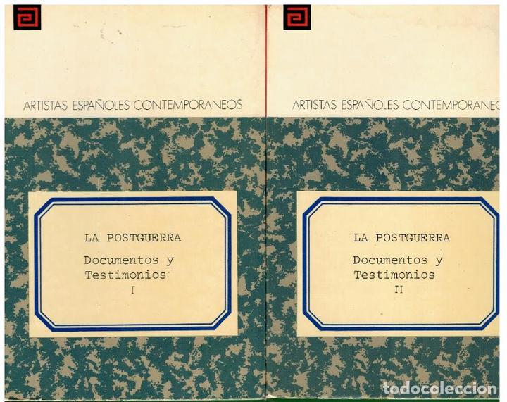 Libros: LA POSTGUERRA. Testimonios y Documentos. 2 vols. - Foto 1