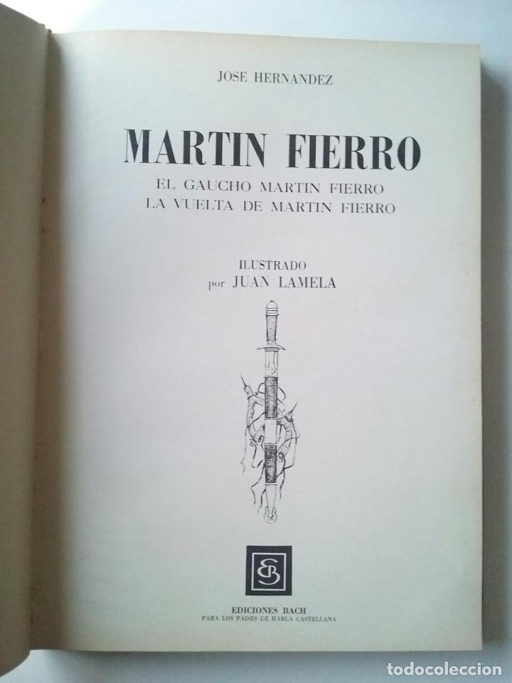 Libros: Mart&iacute;n Fierro - Jos&eacute; Hern&aacute;ndez - Foto 2