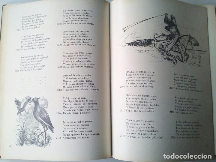 Libros: Mart&iacute;n Fierro - Jos&eacute; Hern&aacute;ndez - Foto 6