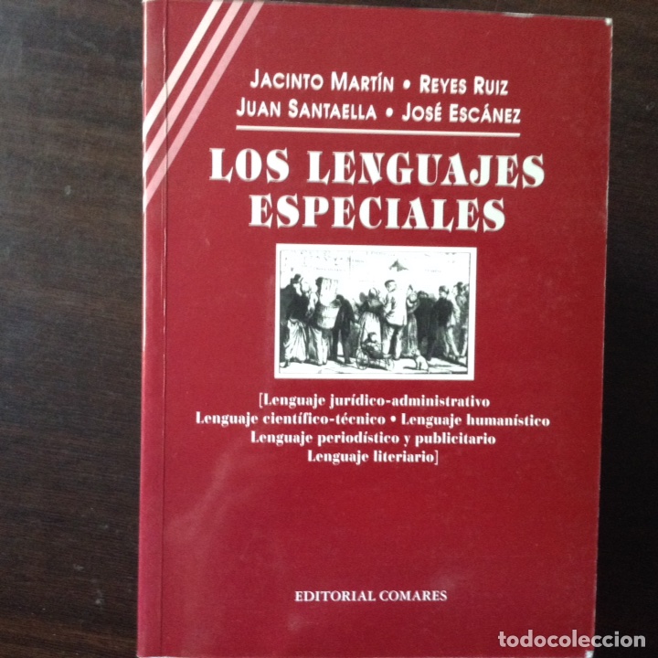 Libros: Los,lenguajes especiales. Jacinto Mart&iacute;n. Compares - Foto 1