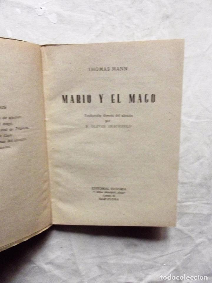 Libros: MARIO Y EL MAGO DE THOMAS MANN - Foto 2