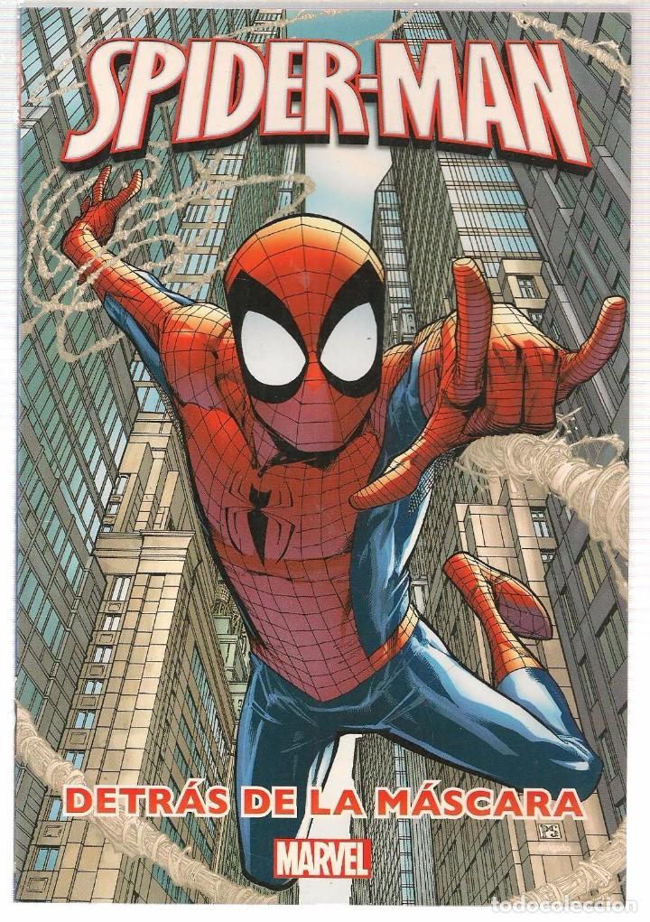 Libros: SPIDERMAN. DETR&Aacute;S DE LA M&Aacute;SCARA. MARVEL 2014.  (C/G) - Foto 1