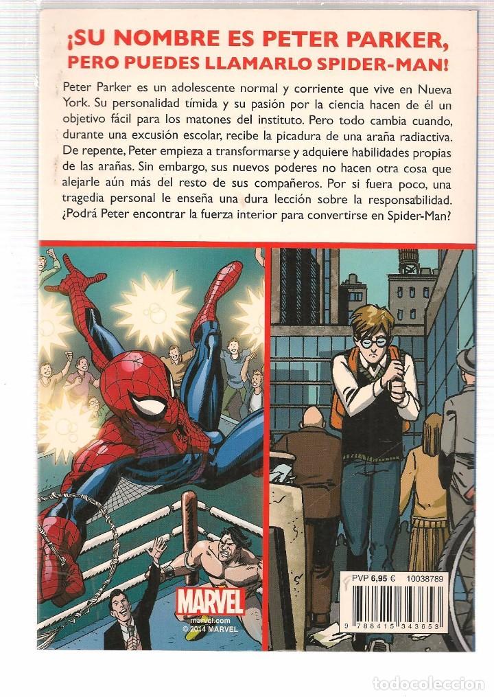 Libros: SPIDERMAN. DETR&Aacute;S DE LA M&Aacute;SCARA. MARVEL 2014.  (C/G) - Foto 2